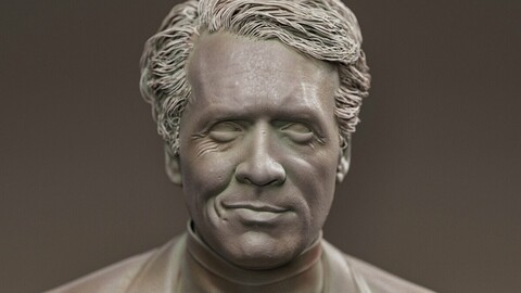 Number Six (Patrick McGoohan) sculpt