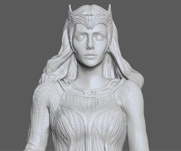 ArtStation - Wanda: the Scarlet Witch (Multiverse of Madness)