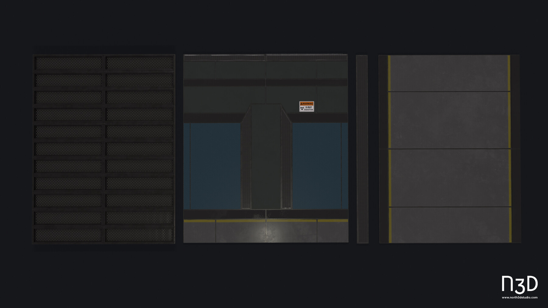 ArtStation - Sci-fi Modular Panels | Game Assets