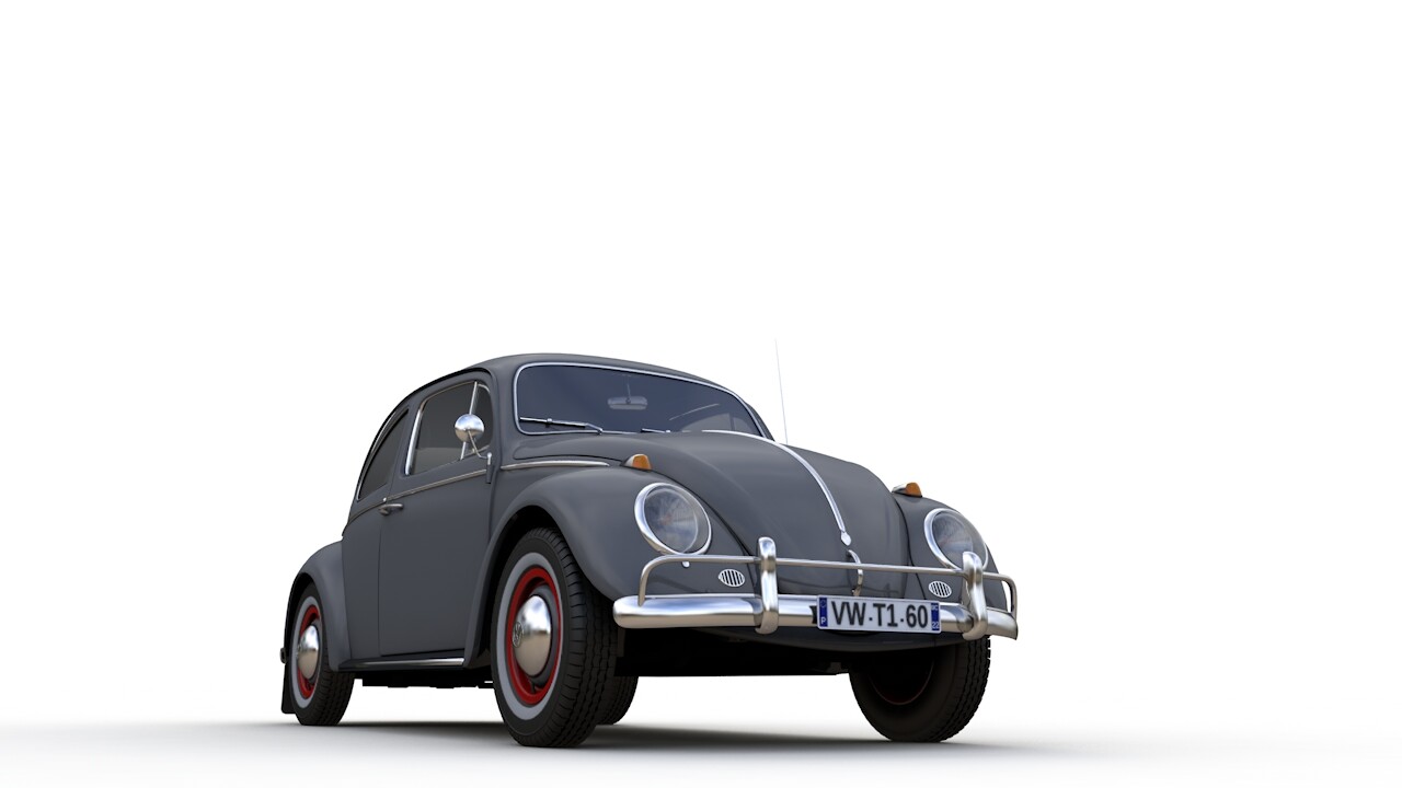 ArtStation - Volkswagen Beetle 1960 | Resources