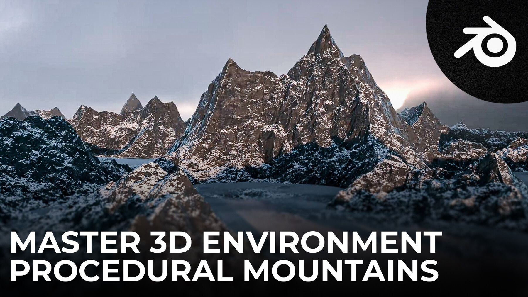 mountain grid 3d download blender
