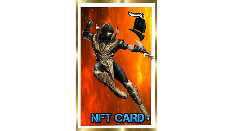 Collectible Nft Trading Card Template V2