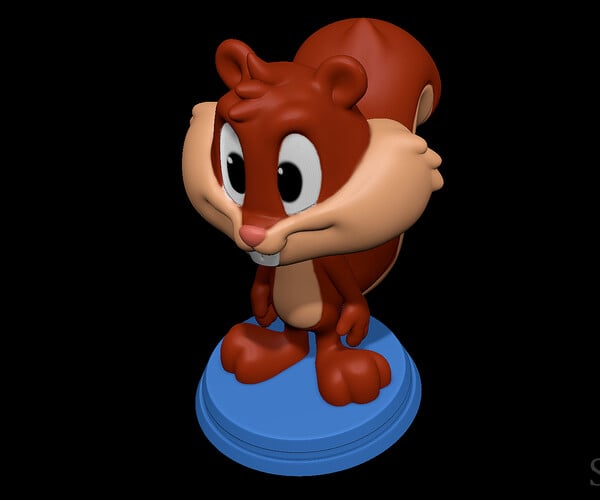 ArtStation - Skippy Squirrel - Animaniacs 3D print model | Resources