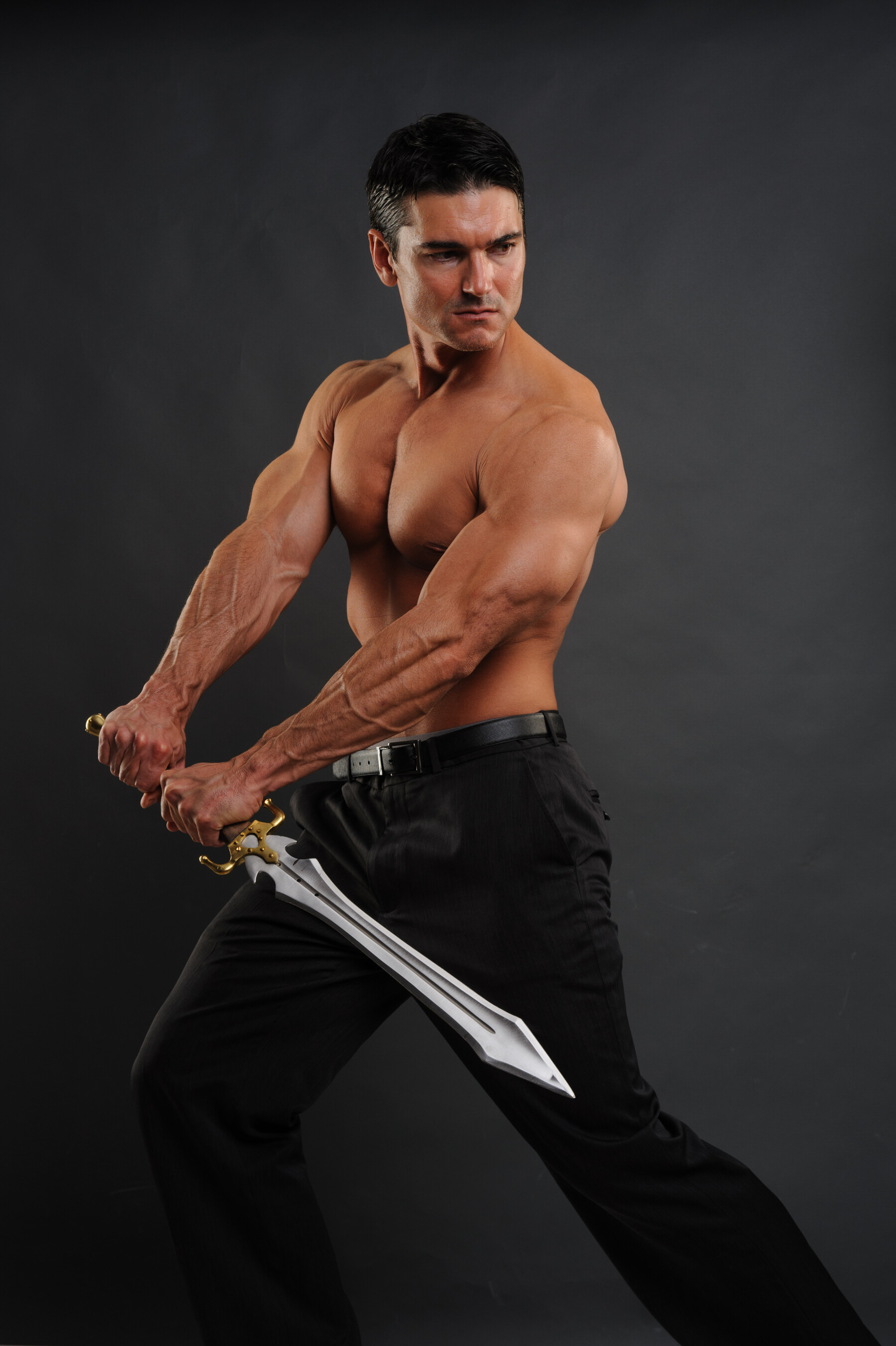 ArtStation - Male Model with a sword poses | Resources