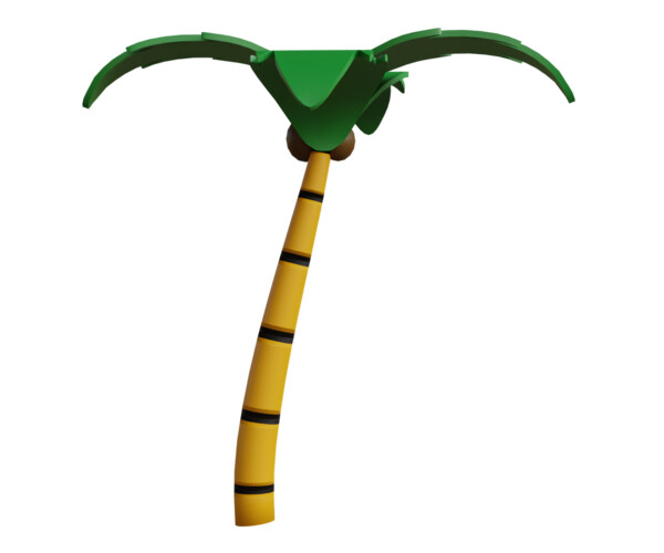 ArtStation - Stylized Coconut Tree Collection | Game Assets