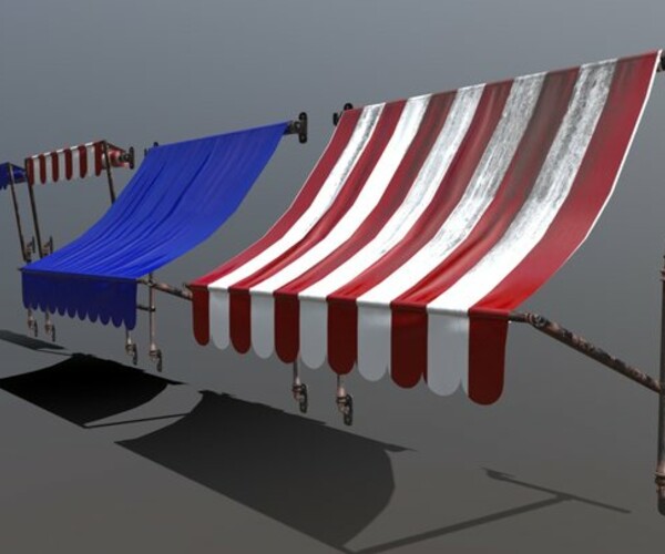 ArtStation Awning Game Assets