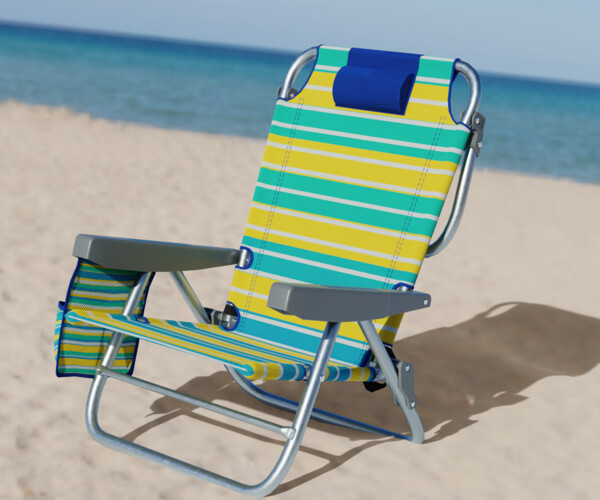 ArtStation - Beach Chair | Game Assets