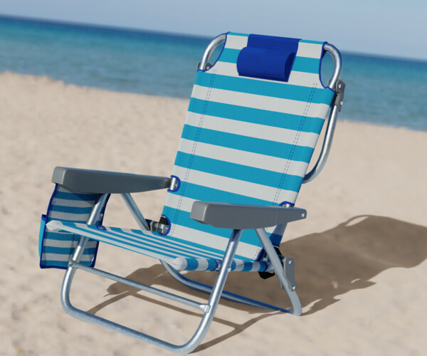 ArtStation - Beach Chair | Game Assets