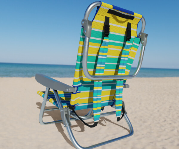 ArtStation - Beach Chair | Game Assets