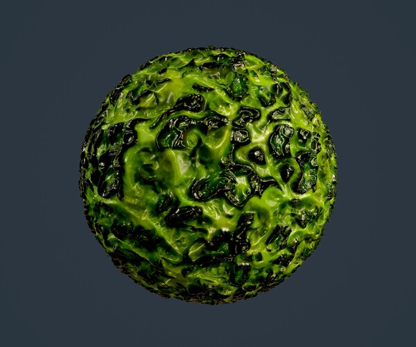 ArtStation - Sci-fi Alien Hazardous Seamless PBR Texture 17 | Game Assets