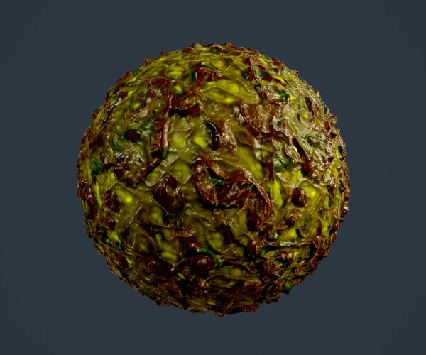 ArtStation - Sci-fi Alien Hazardous Seamless PBR Texture 31 | Game Assets