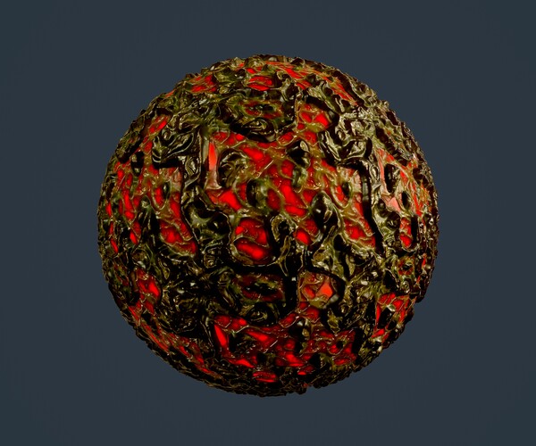 ArtStation - Sci-fi Alien Hazardous Seamless PBR Texture 32 | Game Assets