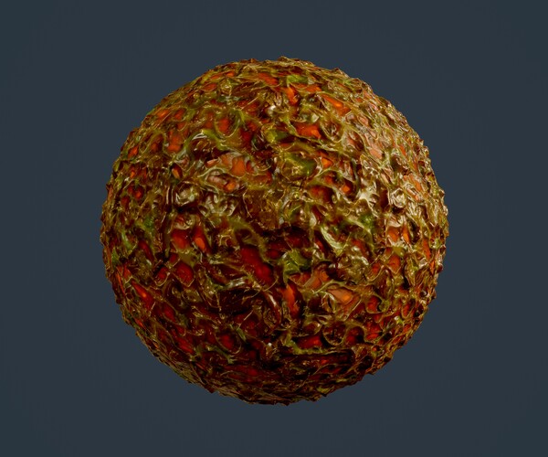 ArtStation - Sci-fi Alien Hazardous Seamless PBR Texture 34 | Game Assets