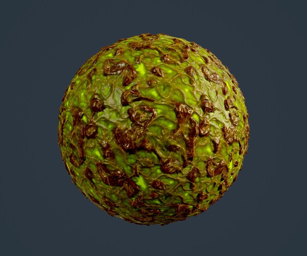 ArtStation - Sci-fi Alien Hazardous Seamless PBR Texture 36 | Game Assets