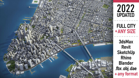 New York - 3D city model