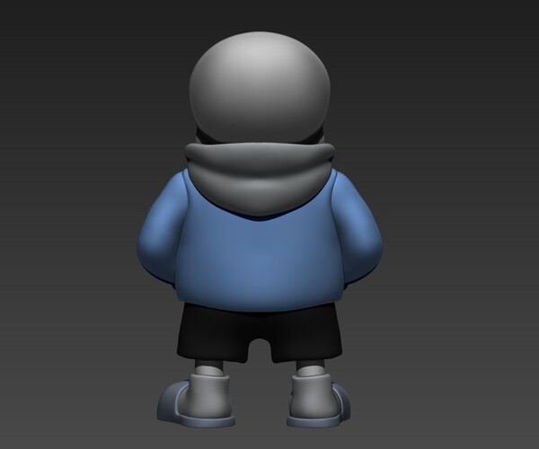 Sans Undertale Character 3D model 3D printable