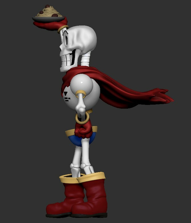 ArtStation - Undertale Characters 3D Printable Models