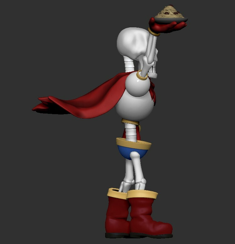 ArtStation - Undertale Characters 3D Printable Models