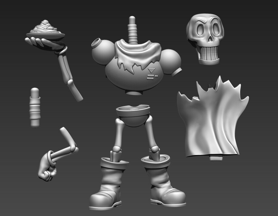 ArtStation - Undertale Characters 3D Printable Models