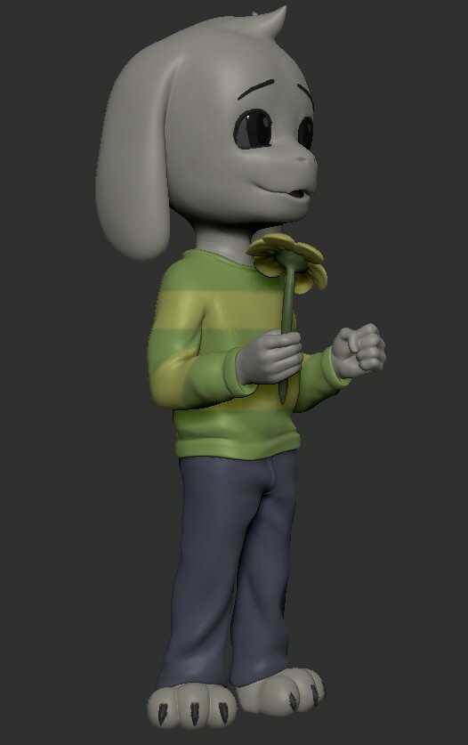 ArtStation - Undertale Characters 3D Printable Models