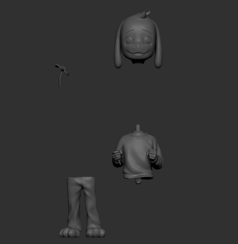 ArtStation - Undertale Characters 3D Printable Models