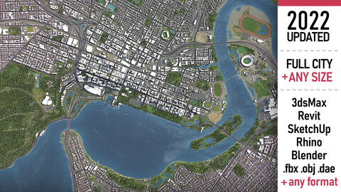 Perth - 3D city model