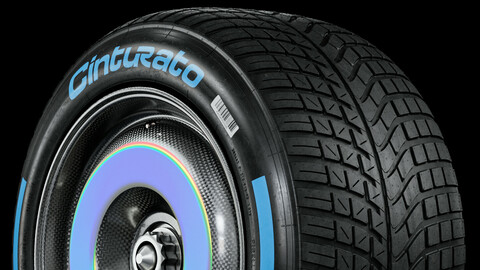 Pirelli Full Wet Blue F1 2022 • Front 305/720-18 (Real World Details)