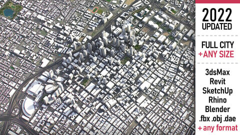 Los Angeles - 3D city model