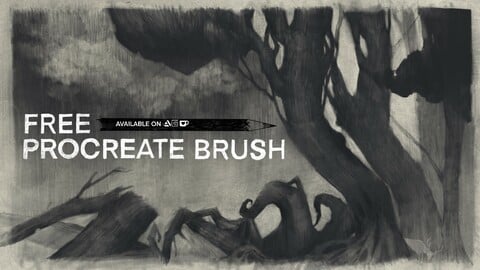 FREE Procreate Sketch Brush