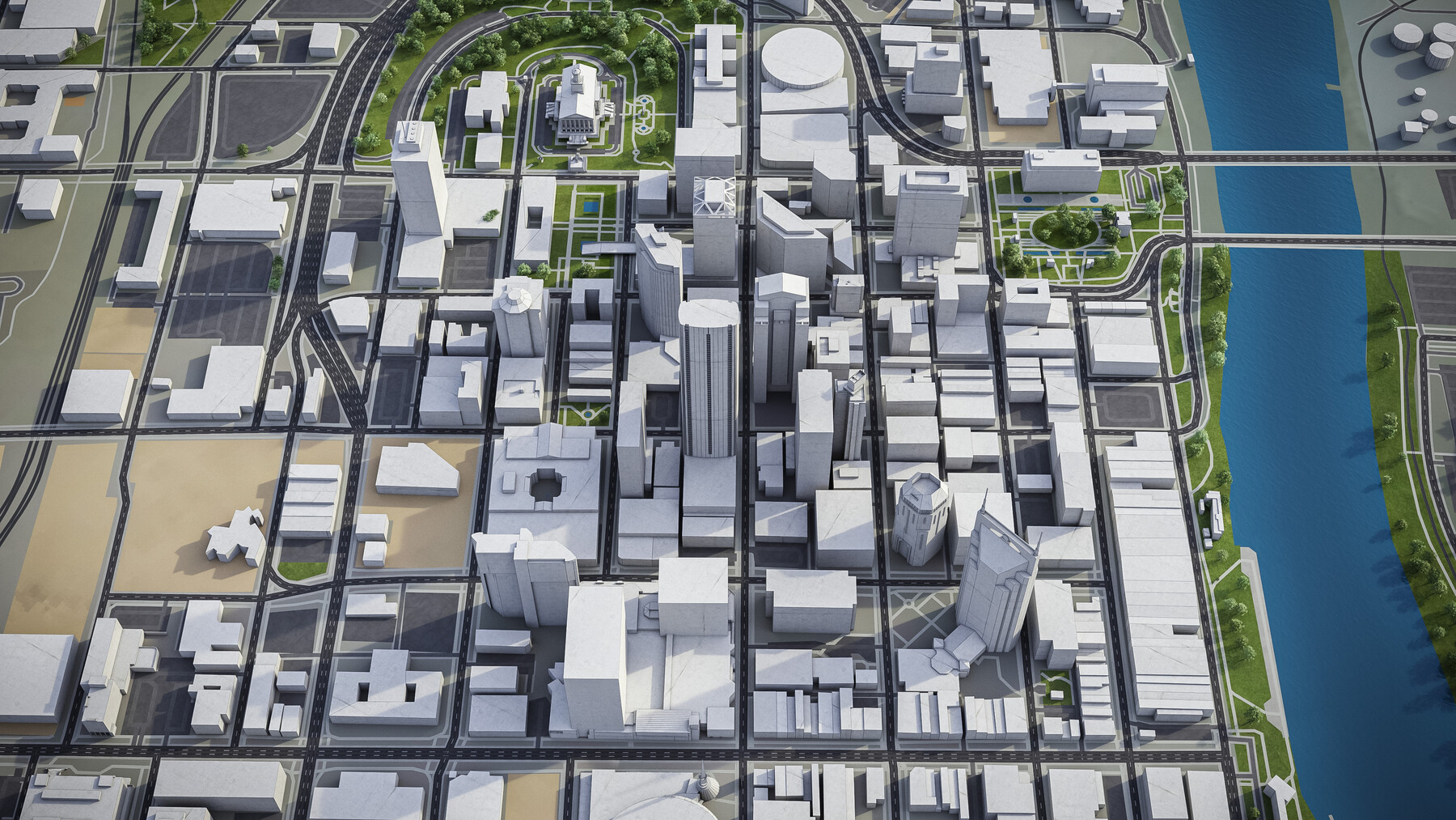 3D City Models Nashville 3D city model