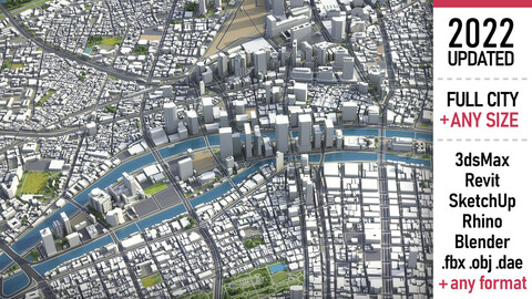Osaka - 3D city model