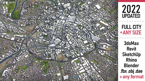 Manchester - 3D city model