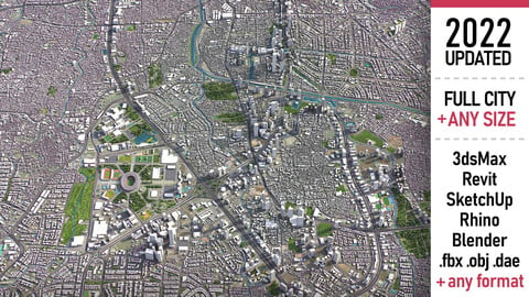 Jakarta - 3D city model