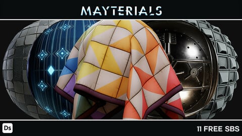 Mayterials 2022 | Substance Designer (Free SBS)