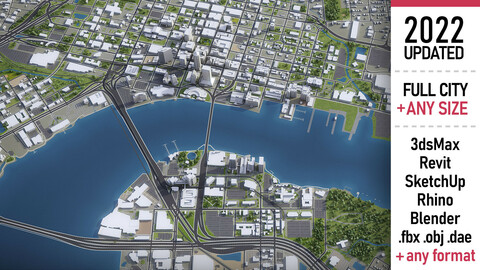 Jacksonville - 3D city model