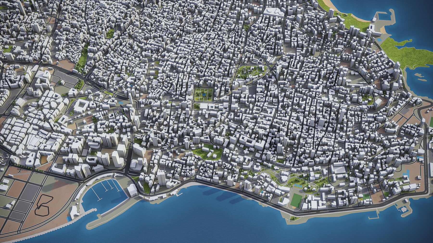 ArtStation - Beirut - 3D city model | Resources