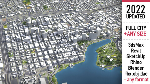 Oakland - 3D city model