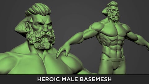 BASEMESH - Heroic Male