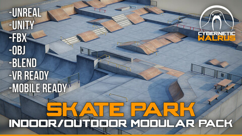 Skate Park - Indoor/Outdoor Modular Pack