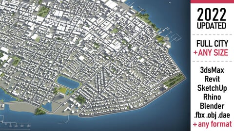 Charleston - South Carolina - 3D city model