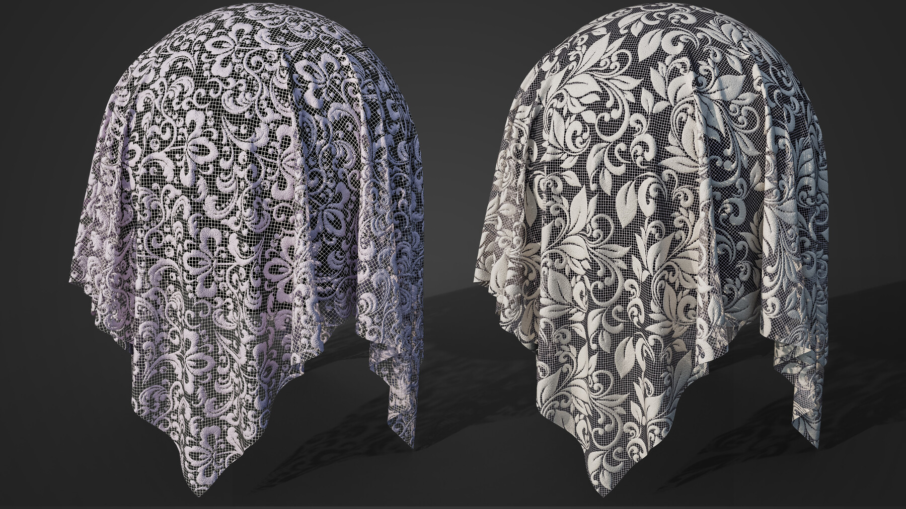 lace texture zbrush