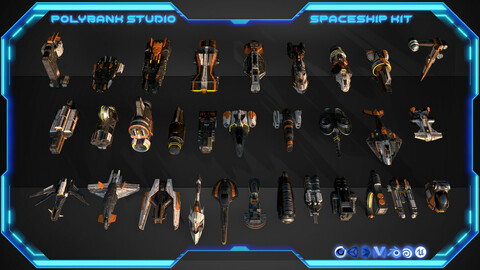 SpaceShips Mega Pack