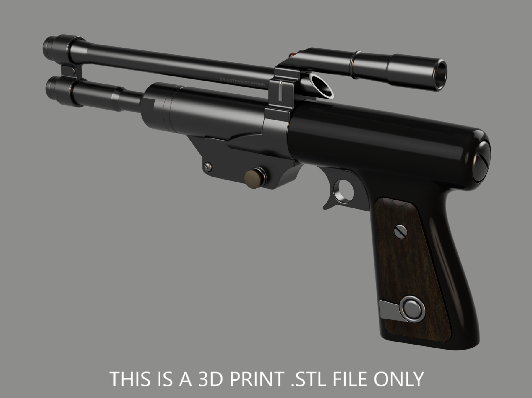 ArtStation - Boba Fett Blaster Pistol - 3D Print .STL File | Resources