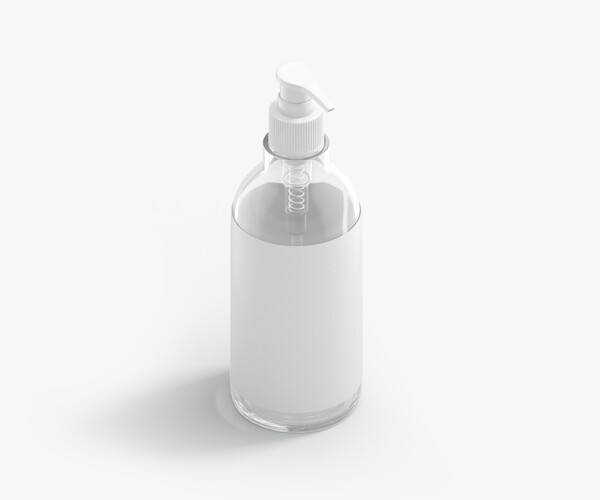 ArtStation Glass Pump Bottle Resources