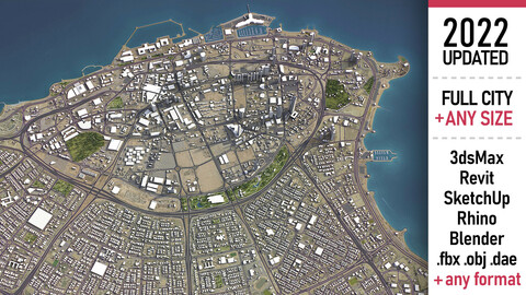 Kuwait - 3D city model