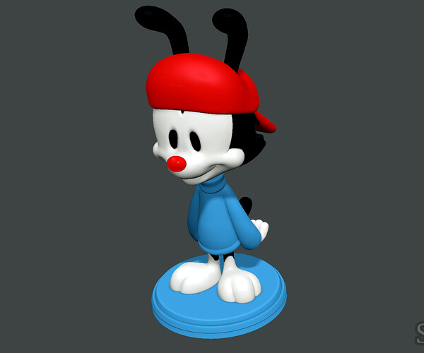 ArtStation - Wakko Warner - Animaniacs 3D Print Model | Resources