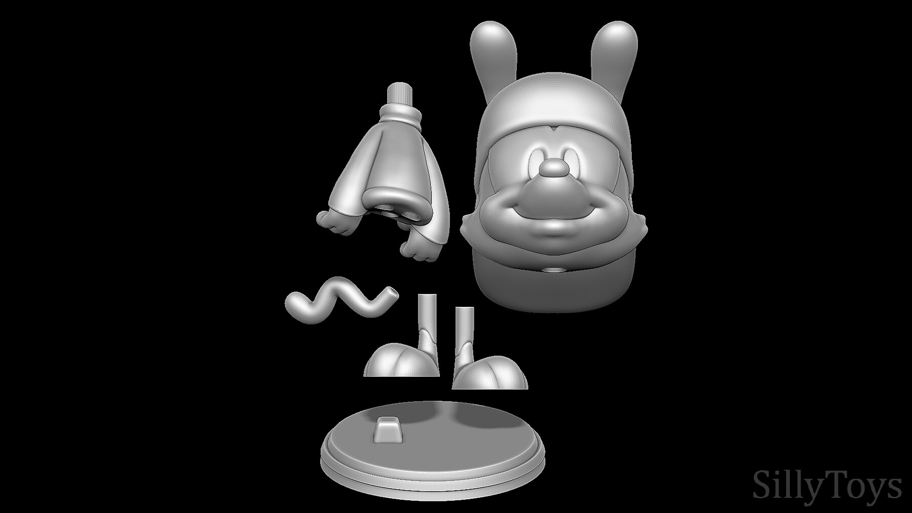 ArtStation - Wakko Warner - Animaniacs 3D Print Model | Resources