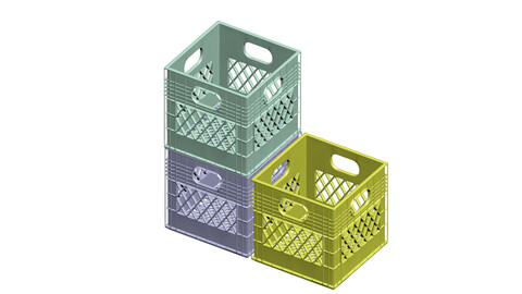 Plastic Agri Crate