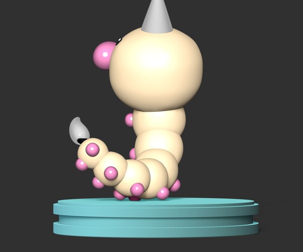 ArtStation Weedle Pokemon Go Resources