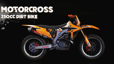 250r Motocross Dirt bike (Real Time)